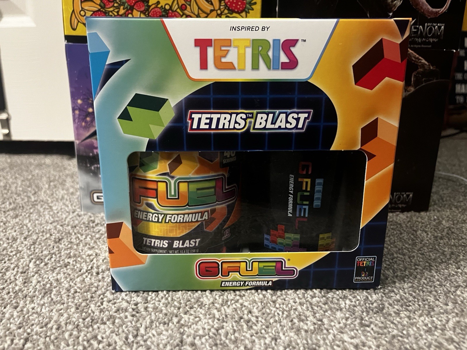 Tetris G Fuel Collectors Box Sealed Limited Edition ULTRA RARE