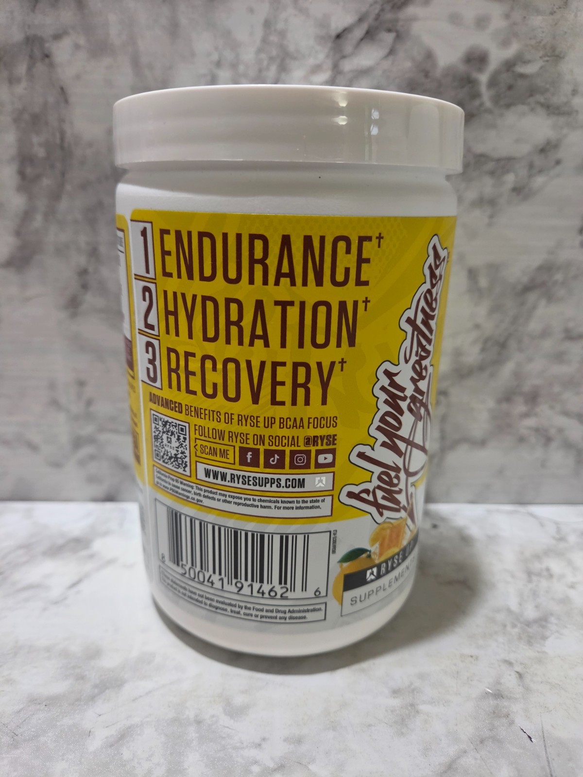 Ryse Element Series BCAA Focus Country Time Lemonade 11.7 OZ 5/2027