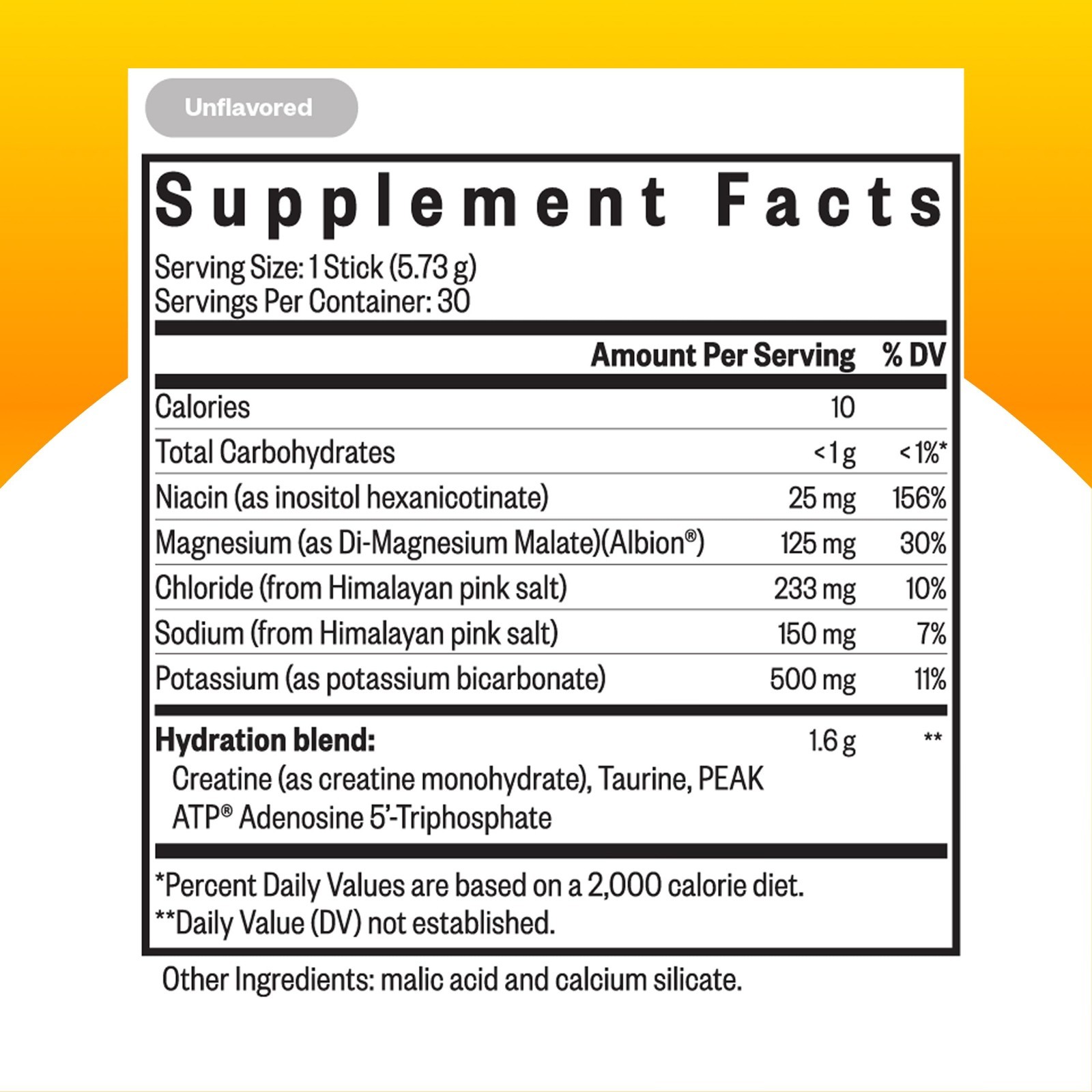 Electrolyte Drink Sticks for Hydration & Recovery – Vegan, Gluten-Free, 30 Stick