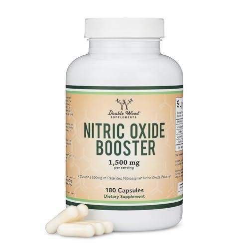 Nitric Oxide Supplement (Stim Free Pre Workout) – Nitric Oxide Booster with L L