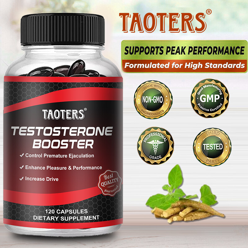 Testosteron Booster for Men – Energy Muscle Growth Strength Desire Performance