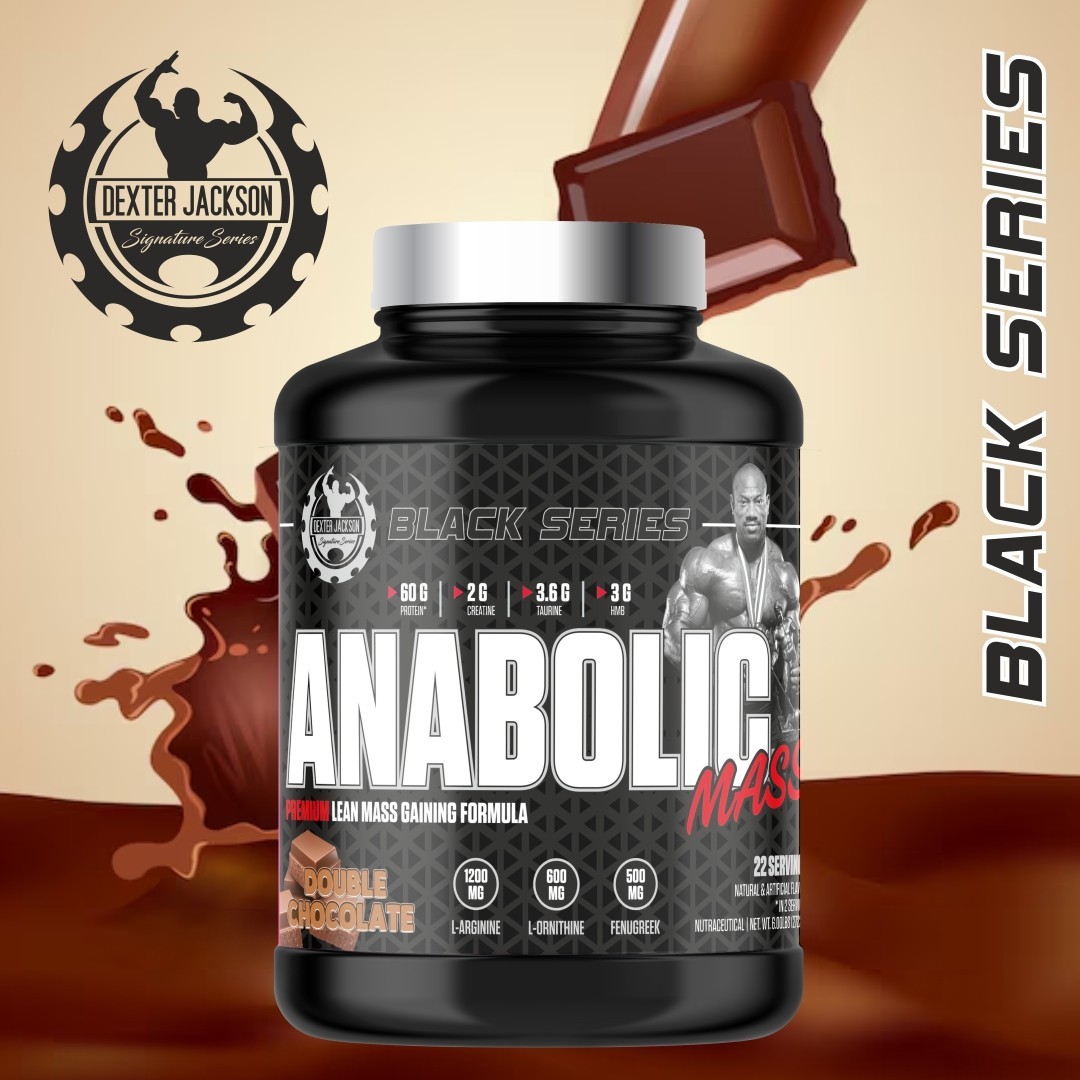 Anabolic Mass Premium Lean Mass Gaining Formula Double Chocolate 22 Servings
