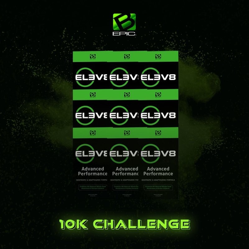10k Challenge(3) ELEV8 Leader Pack 9 Boxes Qualifies for Lifestyle-Free Shipping
