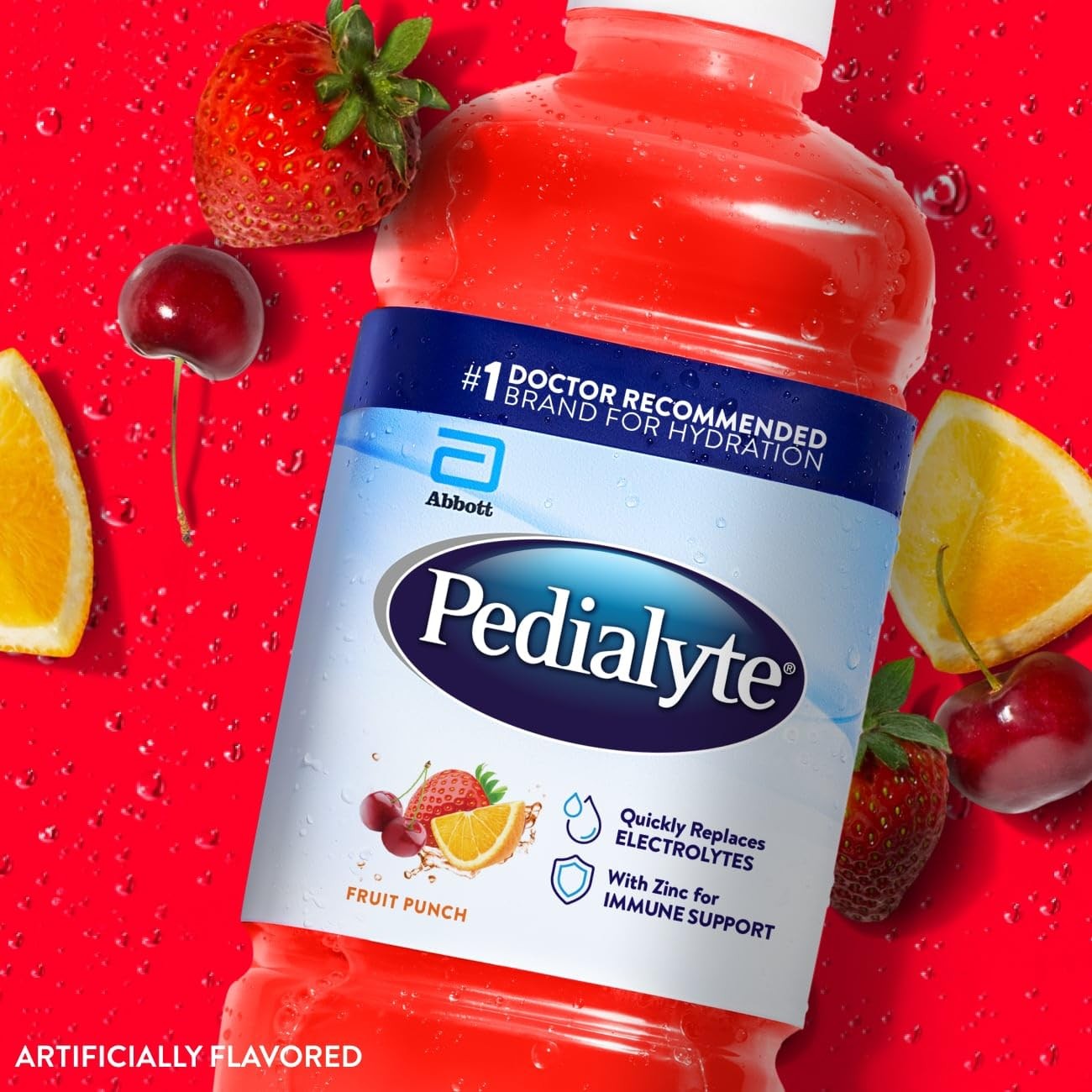 3 bottles Pedialyte Electrolyte Drink *03/2027*Hydration Drinks for Kids &