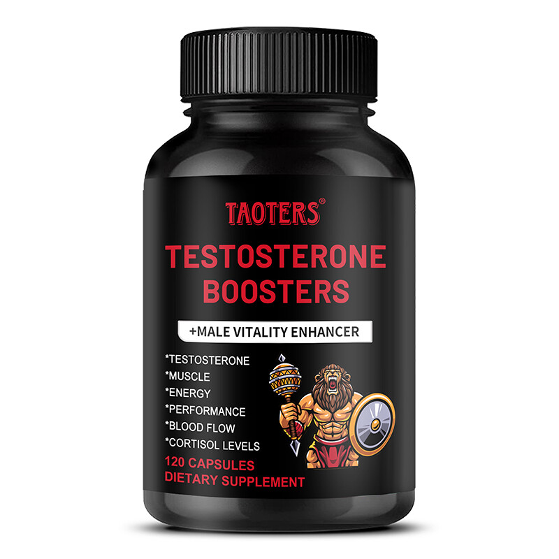 120 Caps Testosterone Booster – Increase Energy, Improve Muscle Strength&Growth