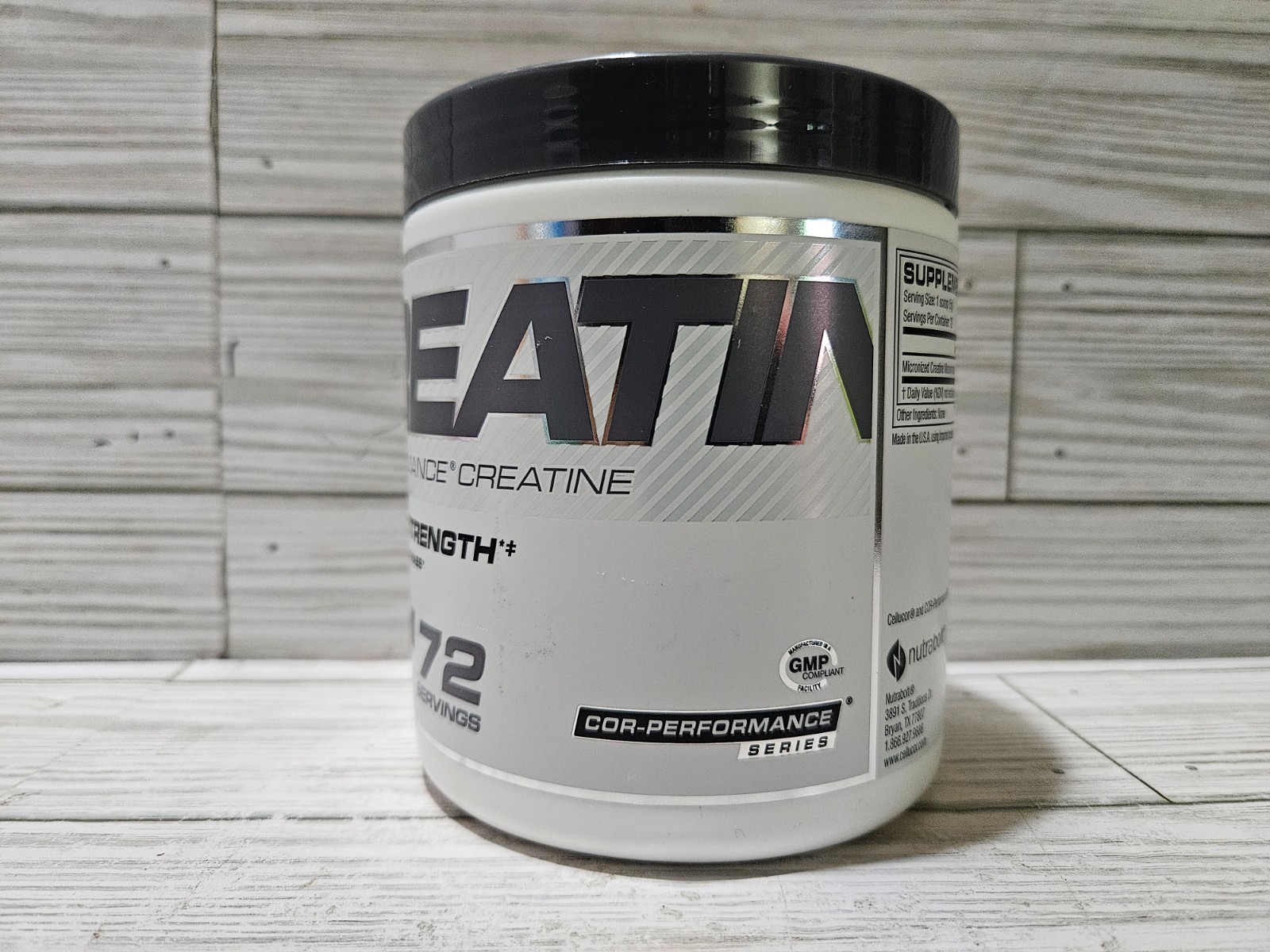 Cellucor Cor-Performance Creatine Unflavored 72 Servings 12.69oz 8/2026