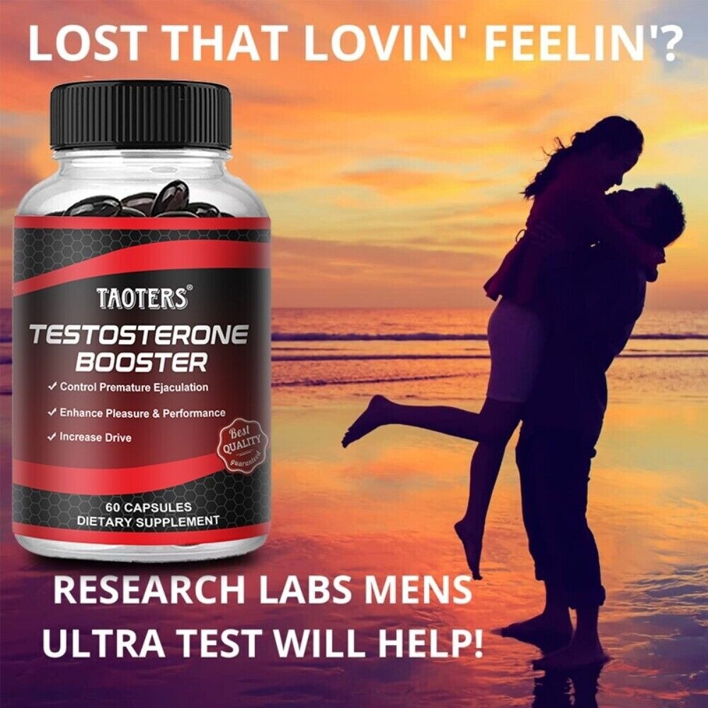 Male Enhancer with Ashwagandha – Energy Boost, Testosteron Support 60 Caps