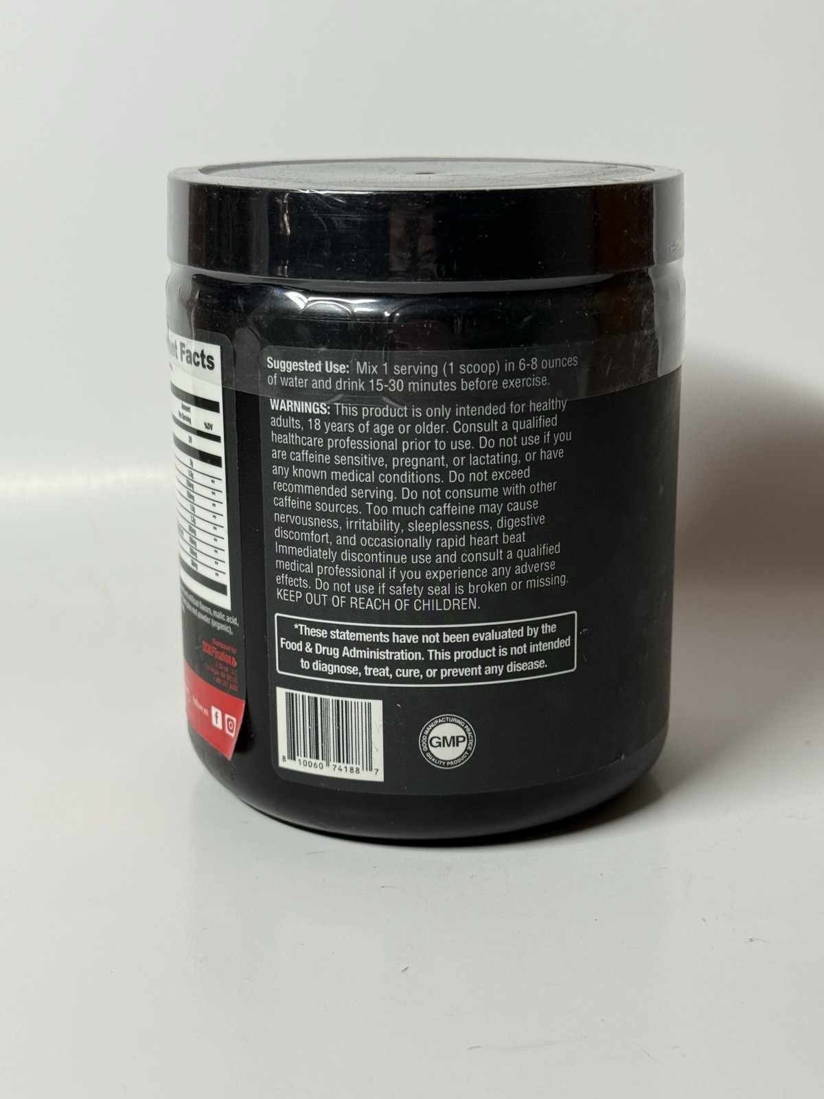 Sculpnation Preworkout Fruit Punch Flavor Exp 03/26