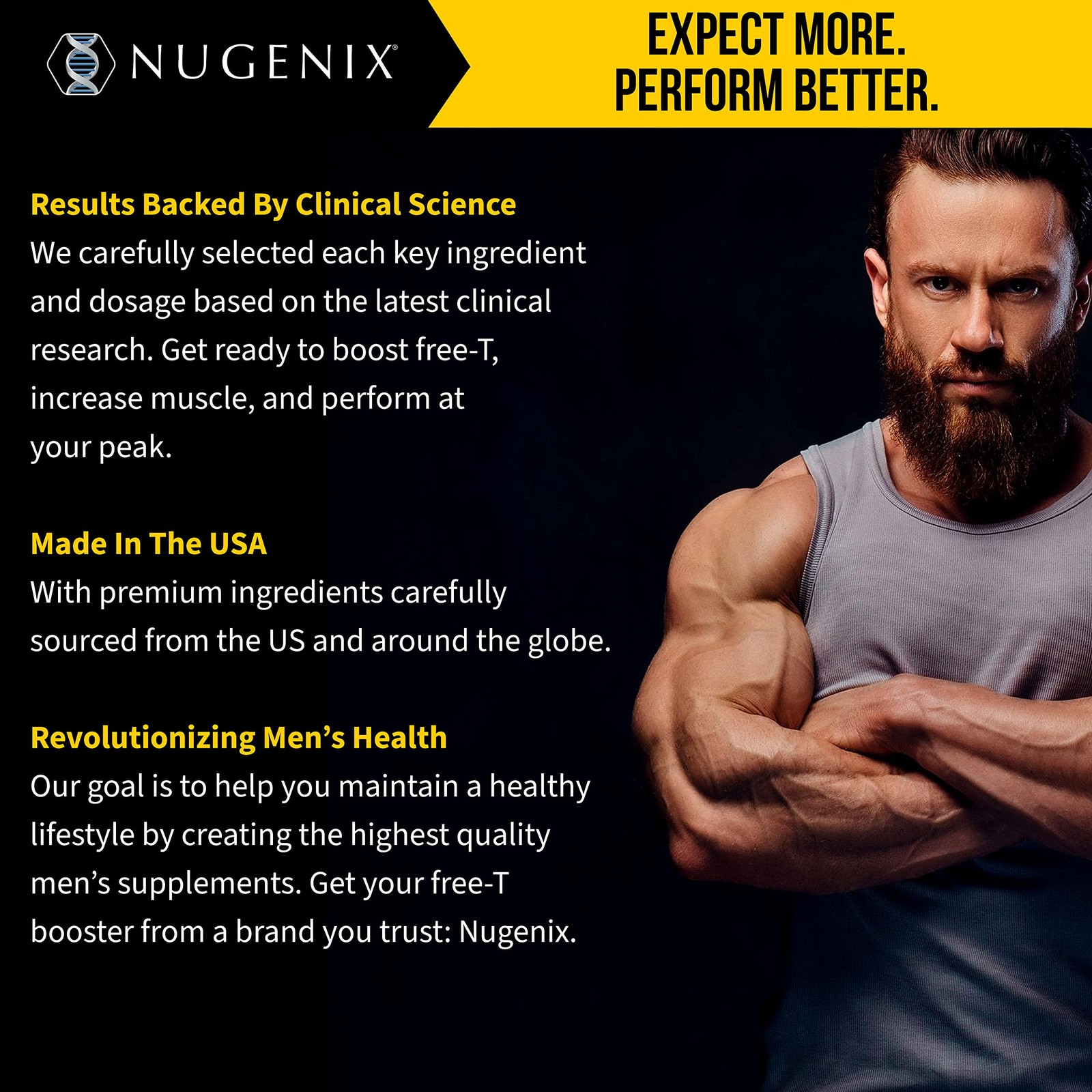 Nugenix Total-T Ultimate Testosterone Booster Men 120 Tablets