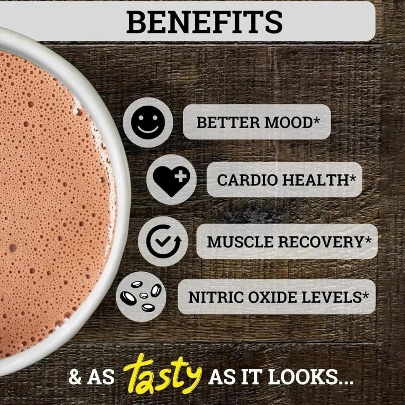 Black Suitable For Est Maximum Flavanol Cocoa Powder 200g Nutrition Booster Body