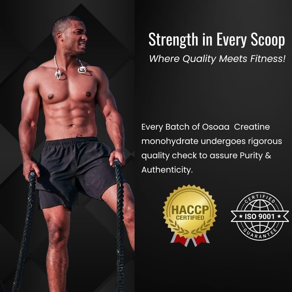 OSOAA Creatine Monohydrate Powder 250gm