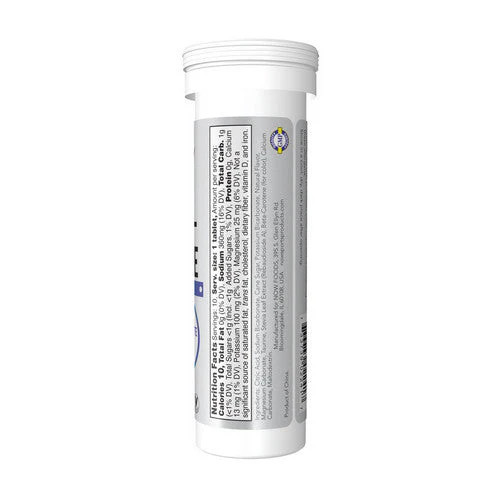 Effer-Hydrate Lemon Lime 10 Tabs by Now Foods