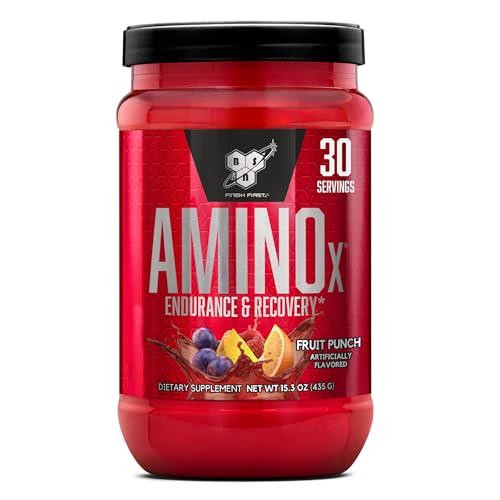 BSN Amino X Muscle Recovery and Endurance Powder with BCAAs, Intra Workout 10 of