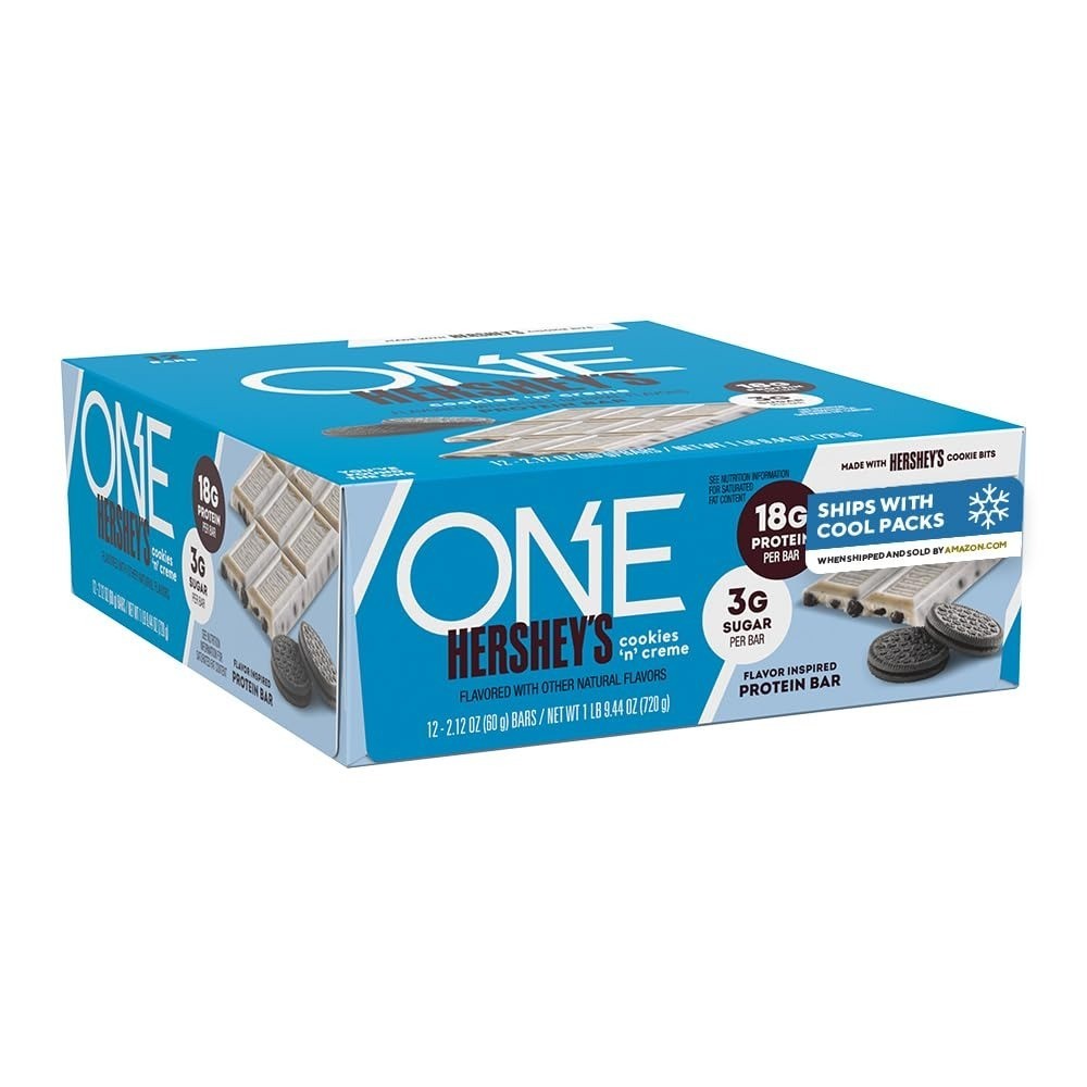 ONE Reese’s Peanut Butter Protein Bar, 18g Protein, Gluten Free, 12 ct
