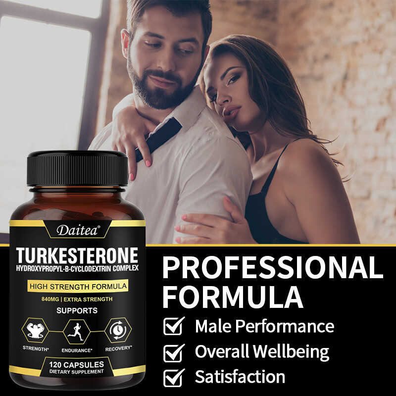 Turkesterone 840 Mg – Increase Performance & Muscle Strength – 120 Capsules