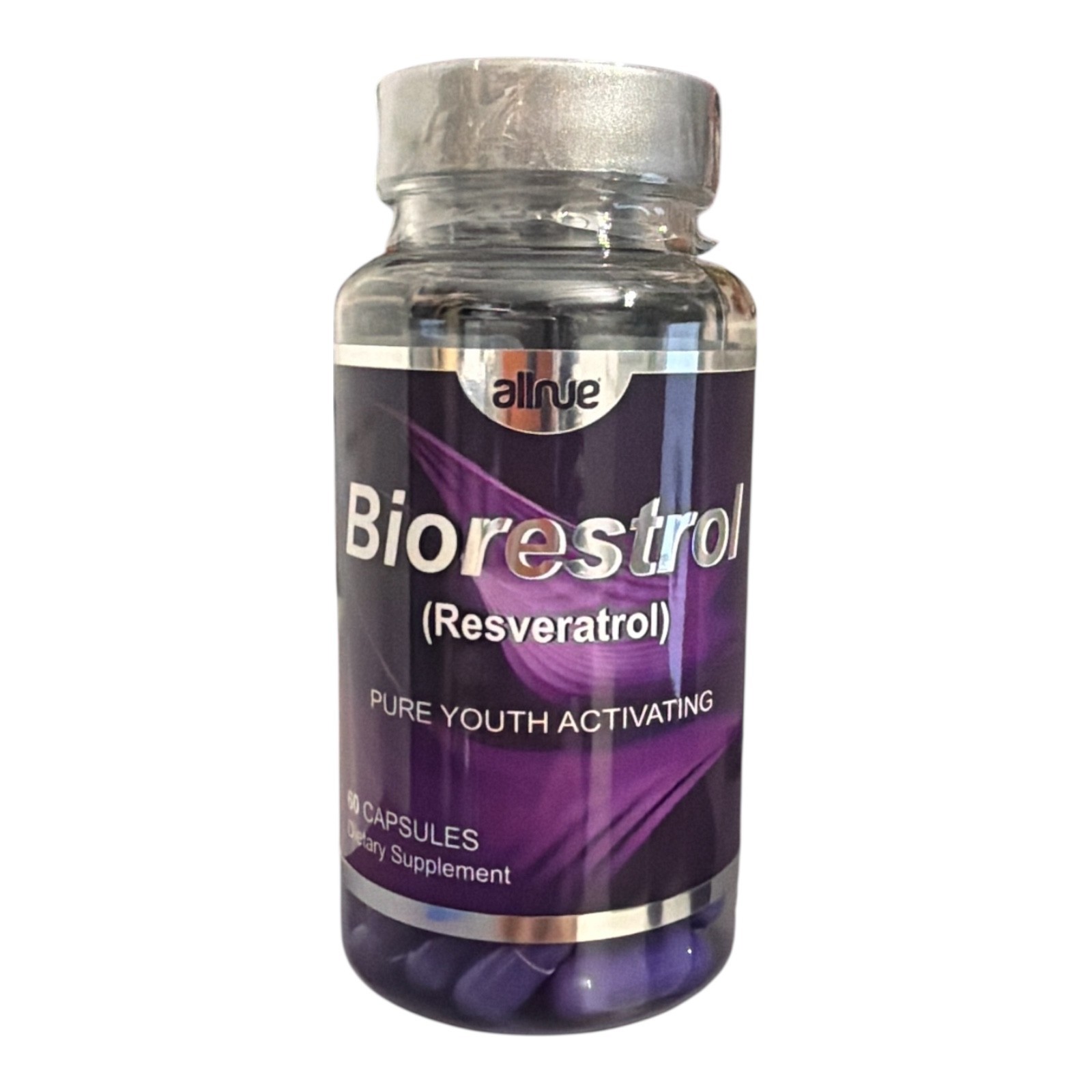 2 Biorestrol Resveratrol + 1 Collagen Powder Hydrolyzed Youth Cure Anti Aging