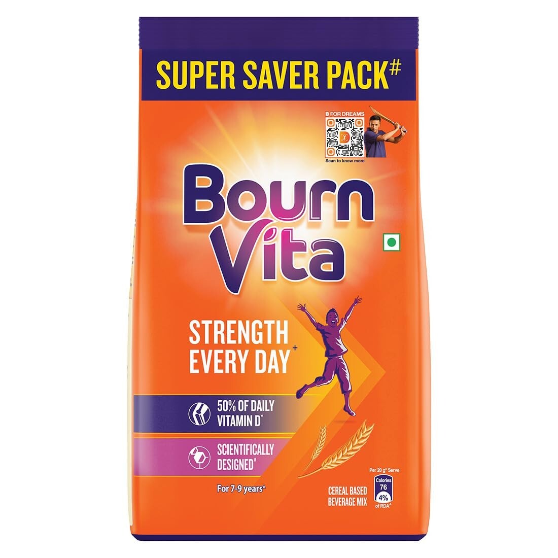 Cadbury Bournvita Chocolate Nutrition Drink, 1 kg Pouch f/s