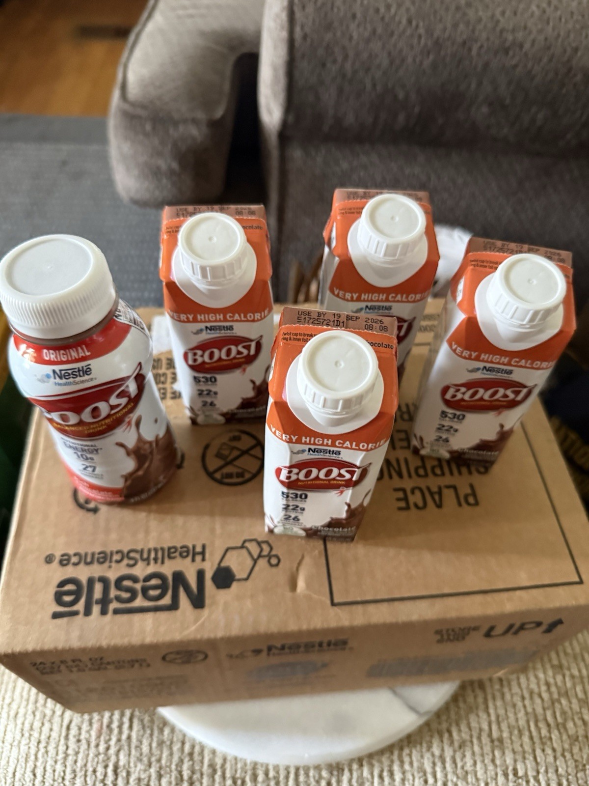 24-carton case of Nestle BOOST Very High Calorie (Rich Chocolate flavor)