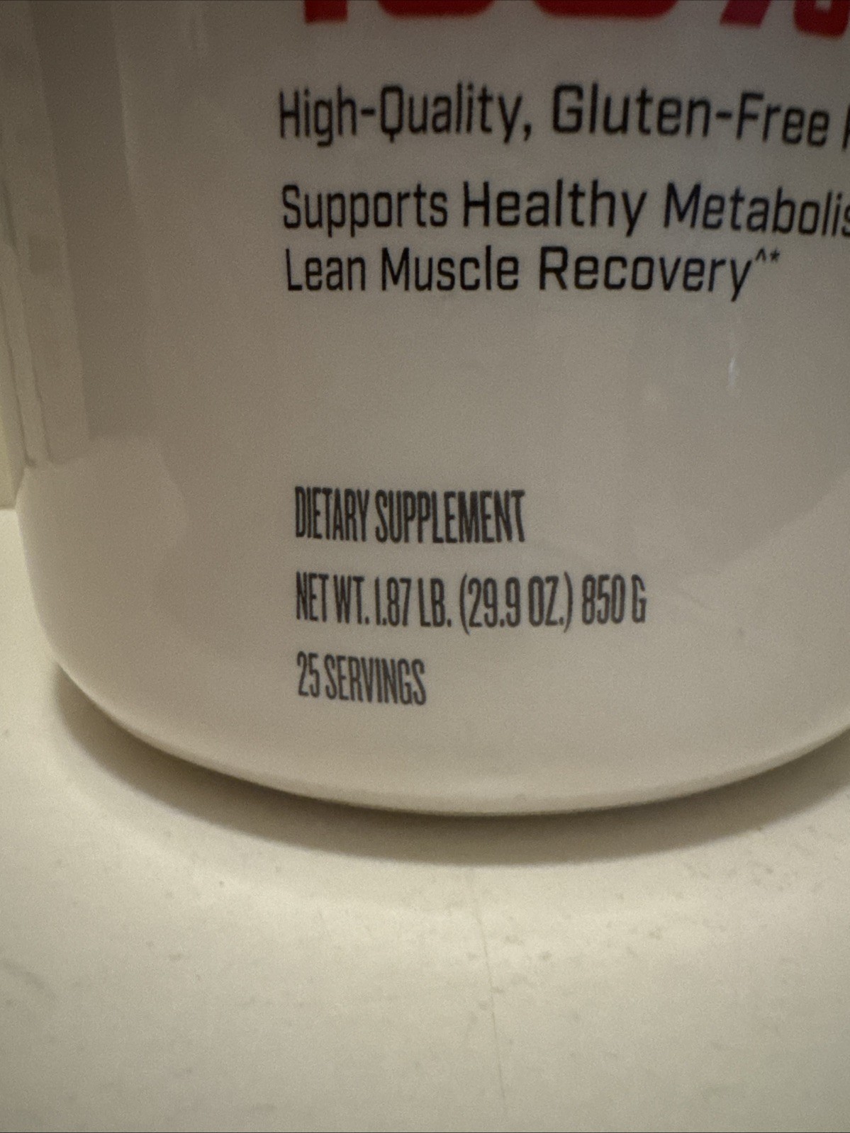 GNC Pro Performance 100% Whey Protein Powder Creamy Strawberry 25 Servings Read!