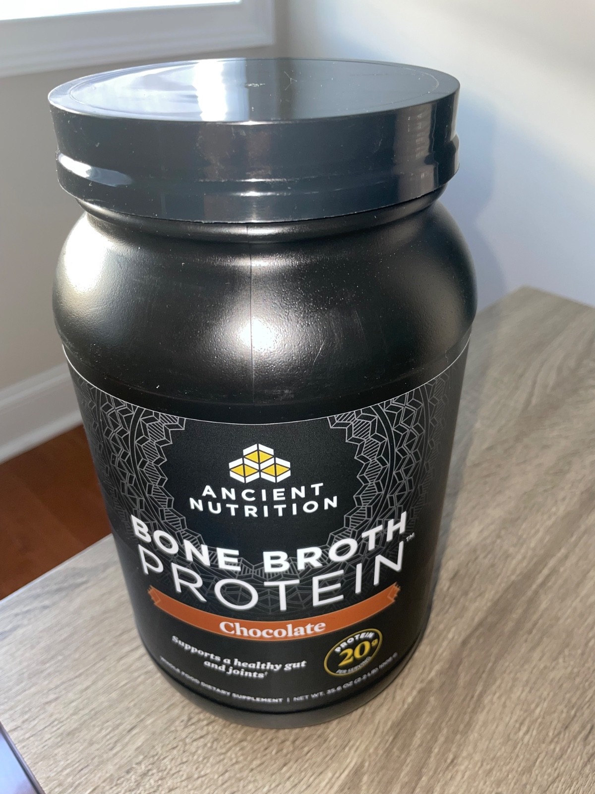 Ancient Nutrition ,Bone Broth Chocolate Protein Powder,20g Protein, 40 Servings