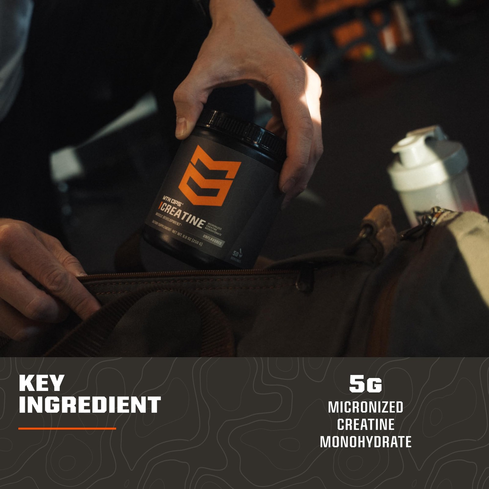 Micronized Creatine Monohydrate – Unflavored 5 g per Serving, 50 Servings – P…