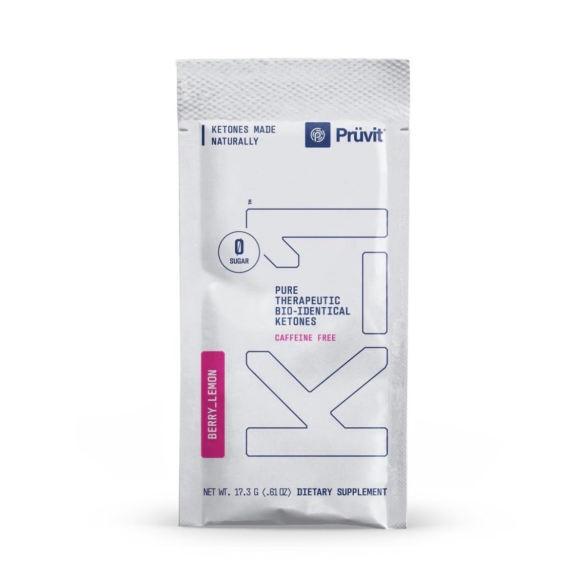 Pruvit Keto OS Max Ketones Powder Drink Mix Berry Lemon 10 Packets