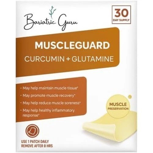 MuscleGuard Patch – Daily Muscle Wellness with Creatine L-Glutamine Turmeric 30