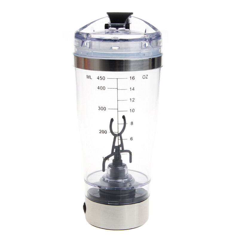 450ml BPA Protein Shaker Water Bottle Electric Automatic Mixer for Smart Cup