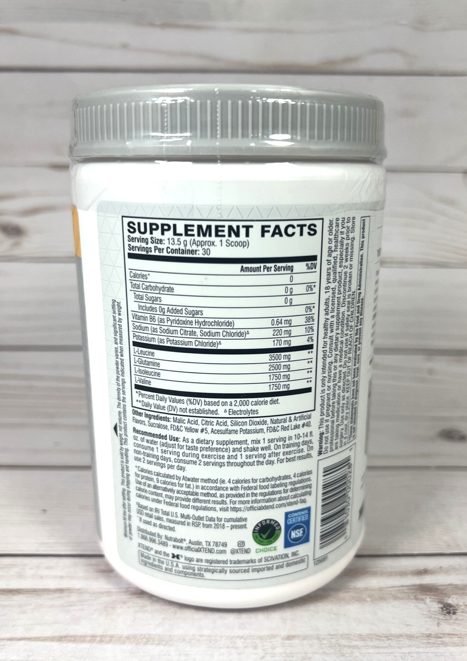 XTEND Original 7G BCAA Powder Mango Madness Workout Muscle Recovery 5/27