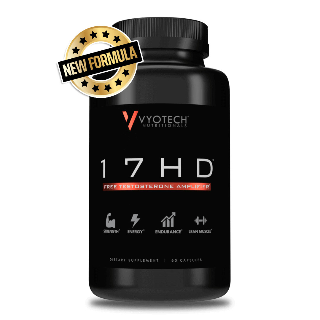 Testosterone Booster Strength Energy Endurance Lean Muscle 17HD NEW FORMULA