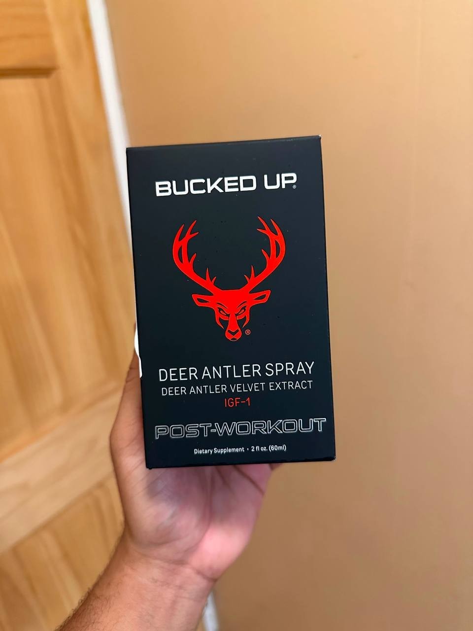 BUCKED UP Deer Antler Velvet Spray IGF-1 -EXP 03/2028
