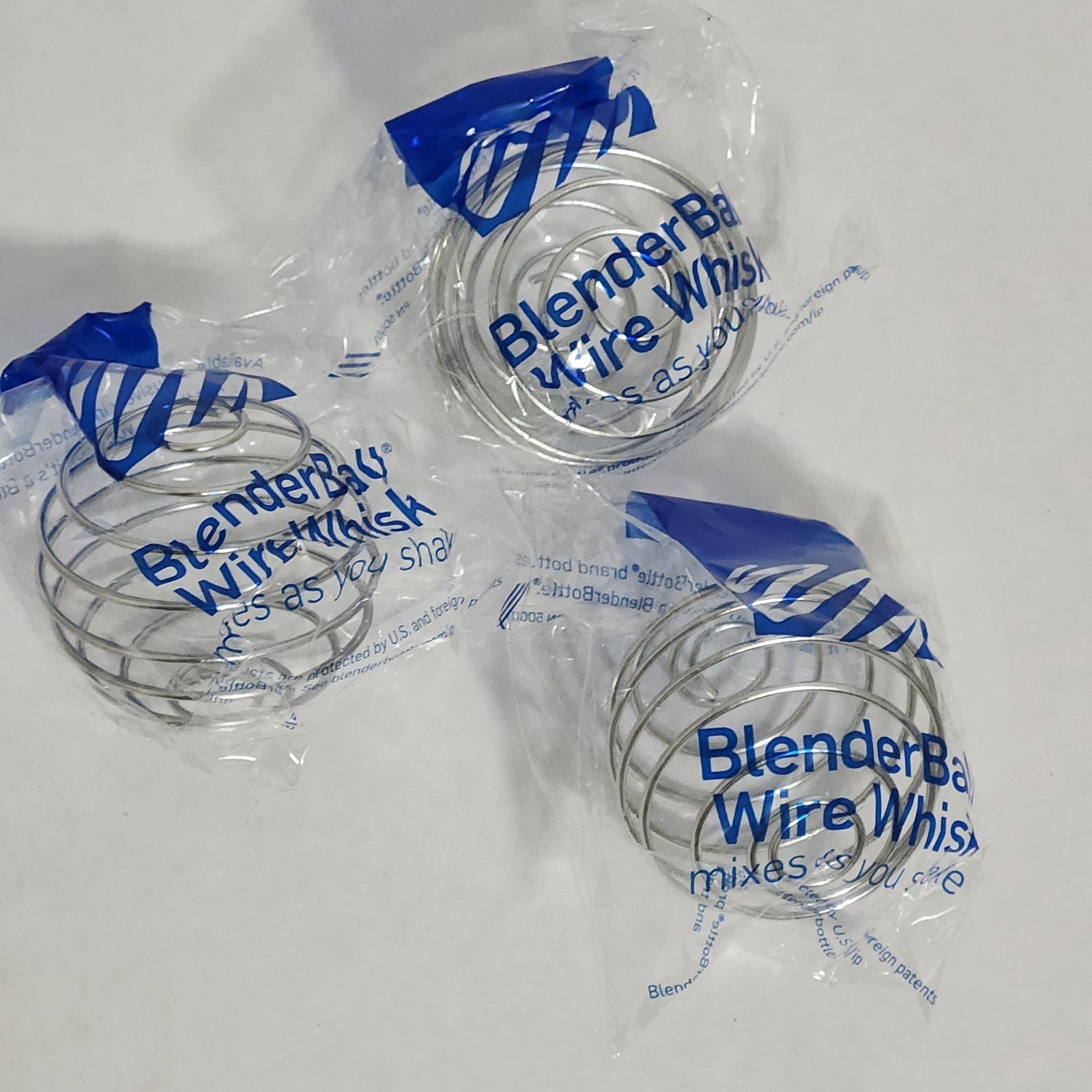 (3) NEW Blender Bottle Replacement Ball Blenderball Wire Whisk Protein Shakes