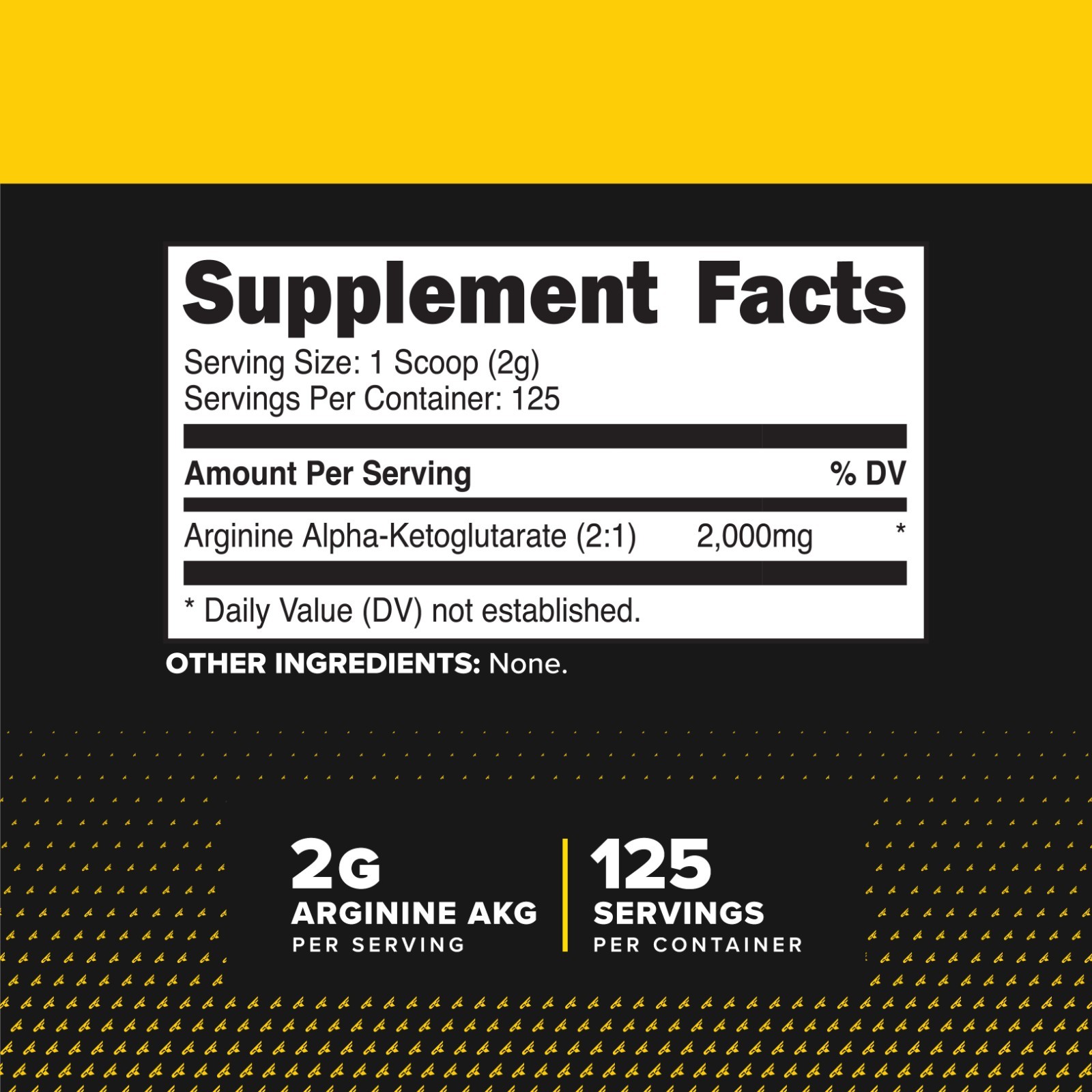 PrimaForce AAKG Arginine Powder, 250 grams (L-Arginine and Alpha-Ketoglutarate)