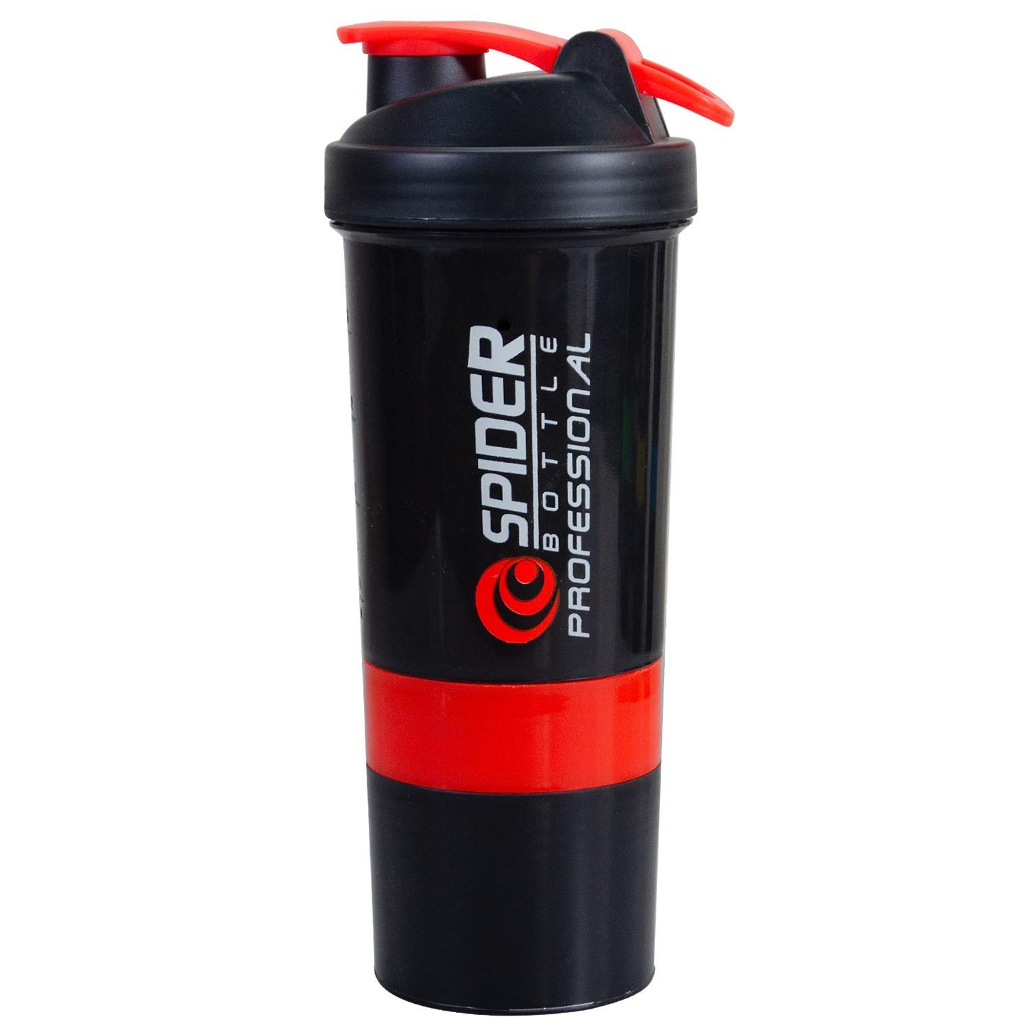 RIKHEEYA Spider Shaker 500ml Leakproof Red