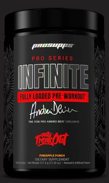 Prosupps, HYDE Signature Blue RAZZ, Infinite Fully Loaded Pre-Workout Pineapple