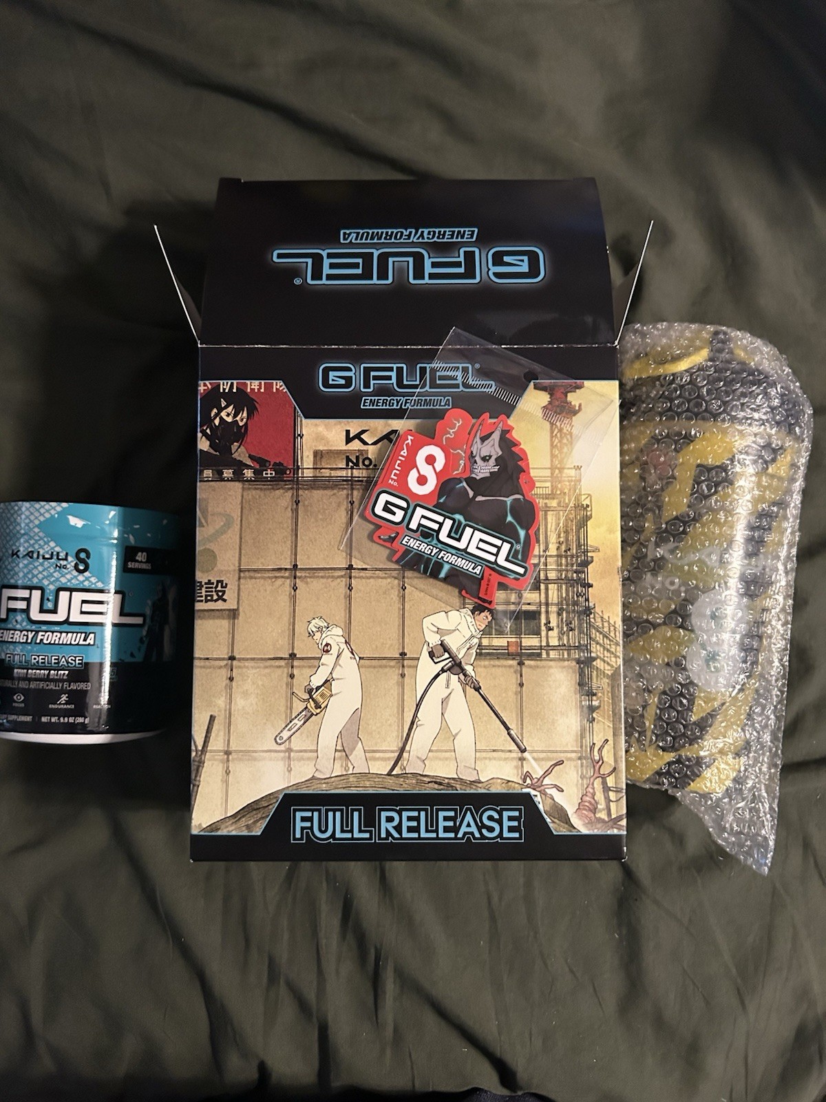 GFUEL Kaiju Full Release Collectors Box Shaker And Tub G FUEL
