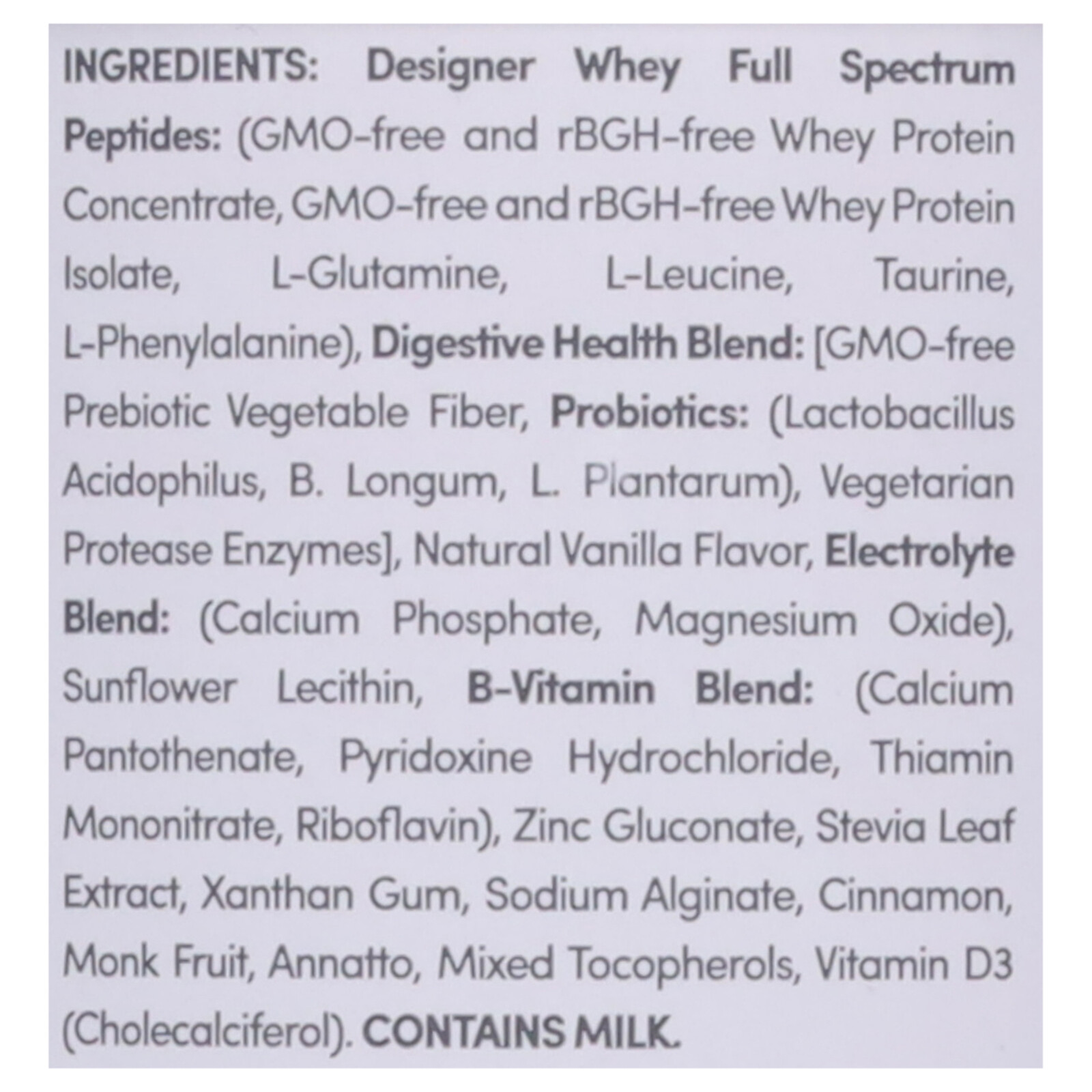 Designer Protein French Vanilla Designer Whey Whey Protein 12 oz (Pack of 3)
