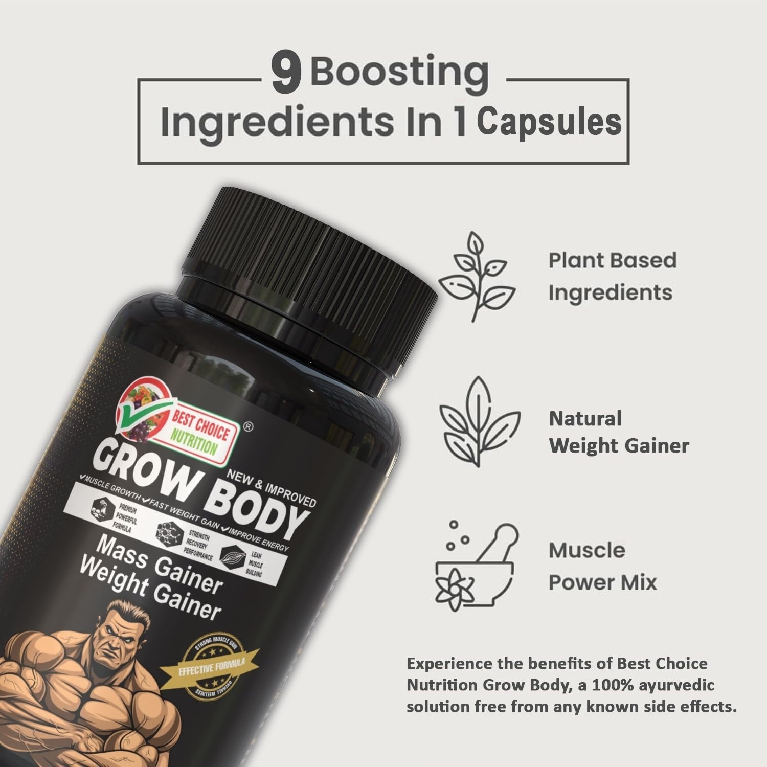 Original Muscle Mass Gainer 60 Capsules