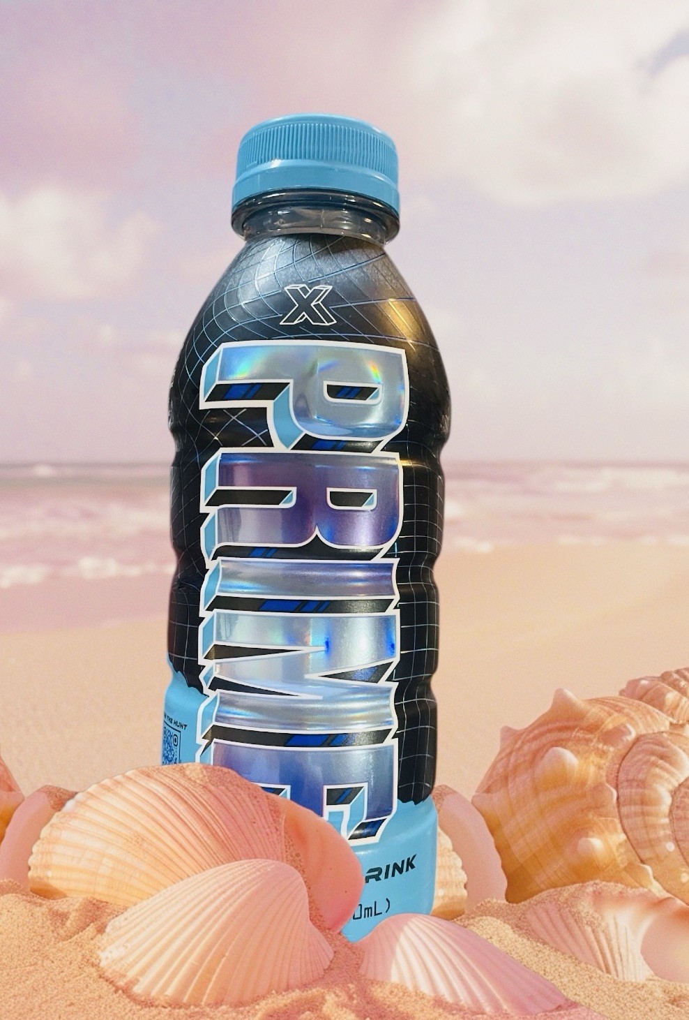 NEW Blue Lemonade Prime Hydration X Blue & HOLO Label The Hunt for Hydration