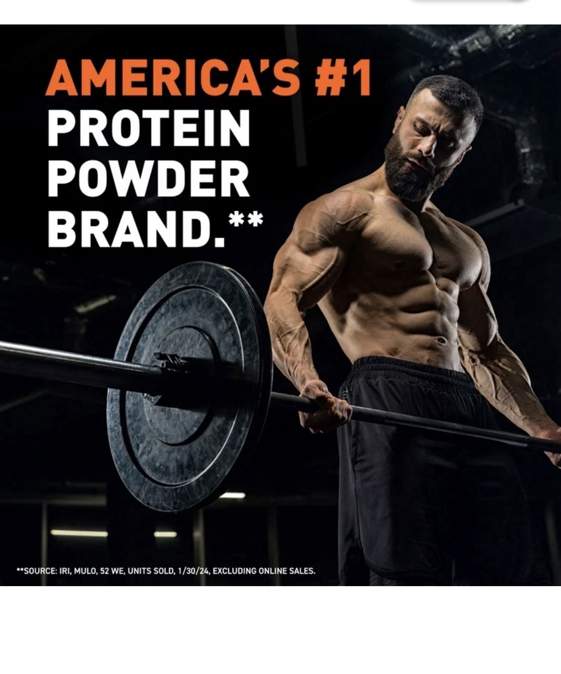 Body Fortress Super Advanced Whey Protein Powder Vanilla Gluten-Free 1.74 lb