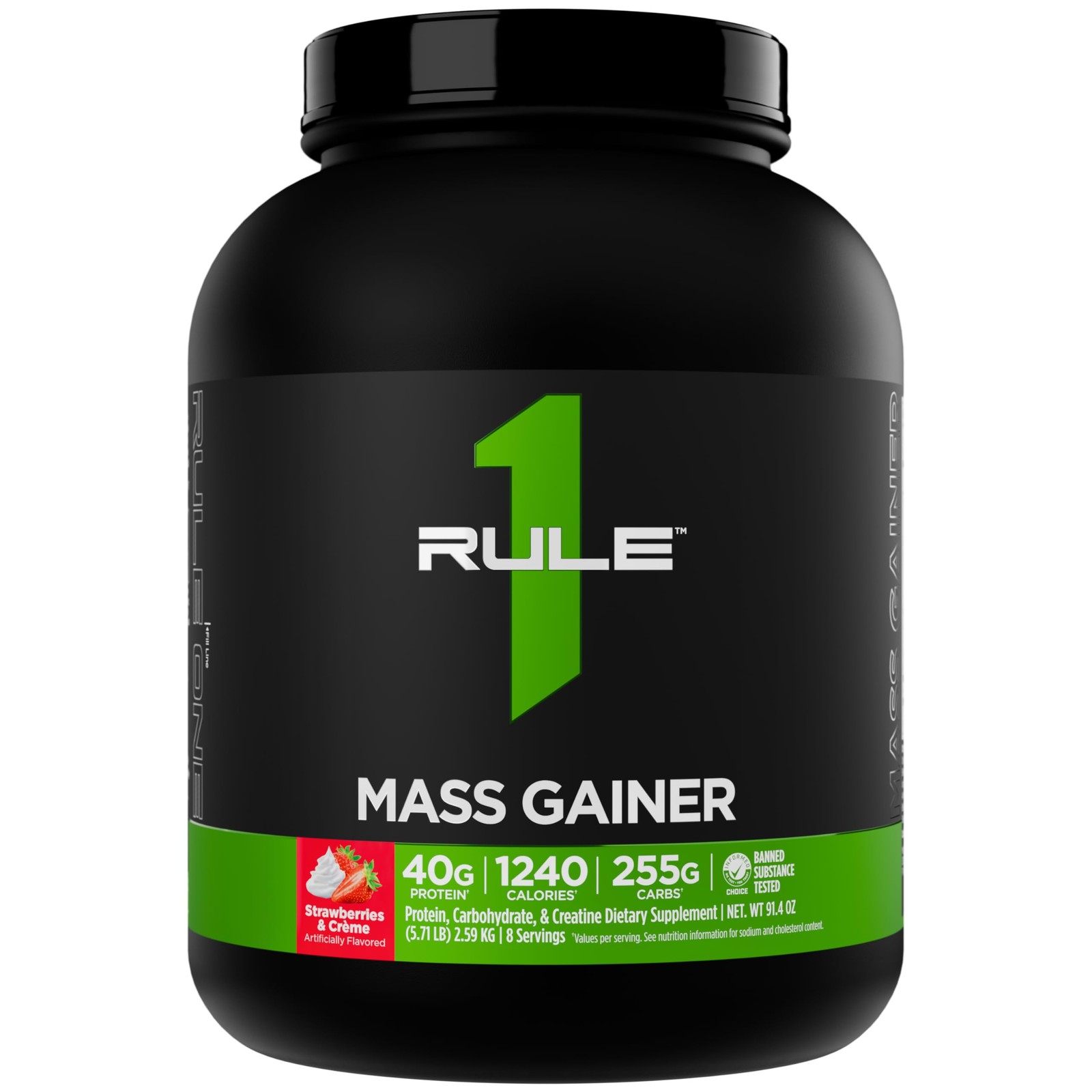 Rule 1 Proteins Mass Gainer HighCalorie Weight Gain Formula with 1,220+ Calo…
