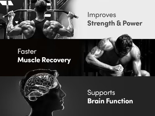 Creatine Monohydrate improve strength & power 100 gm