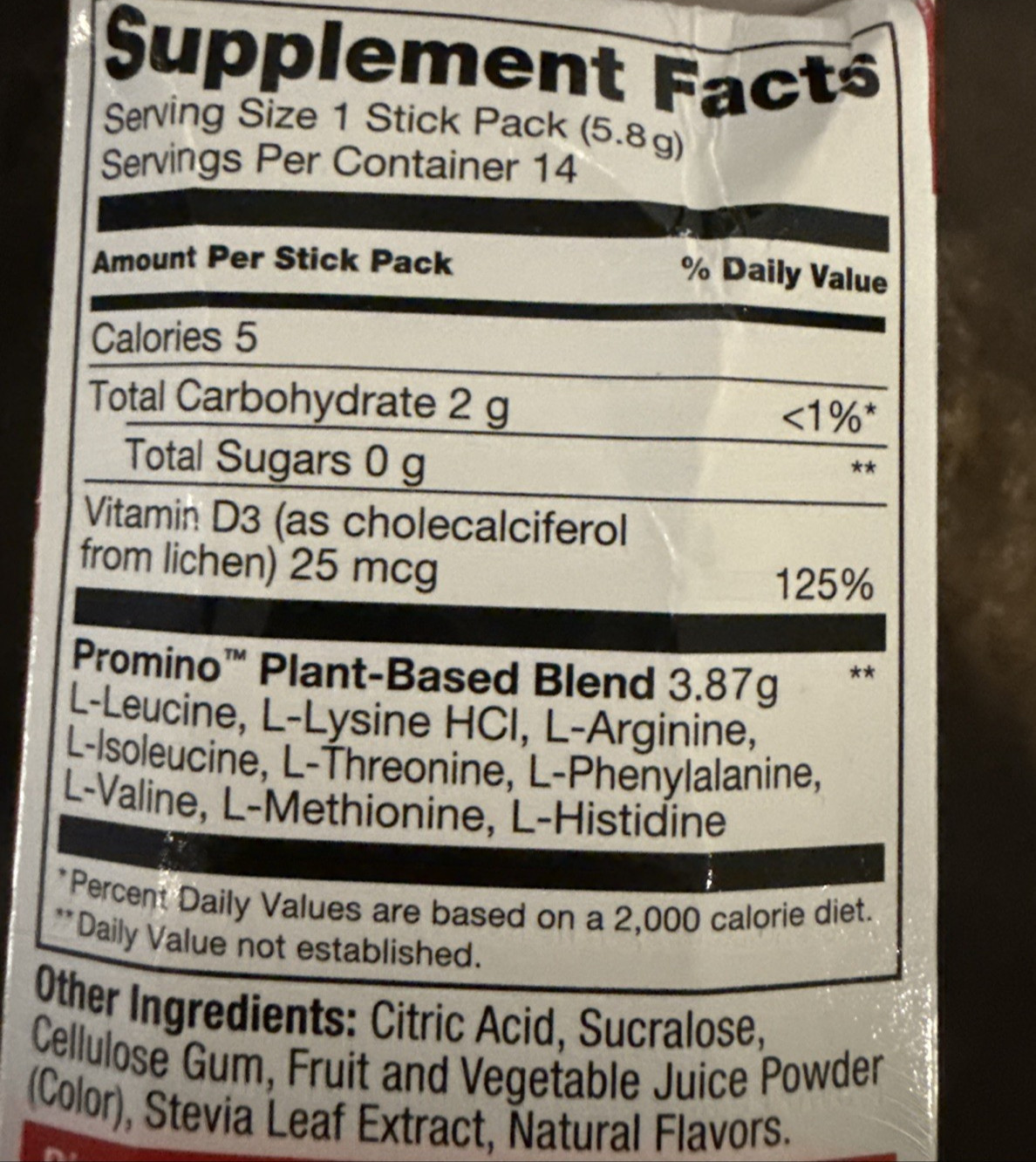 Rejuvenate Muscle Health 29g Protein Raspberry Burst Flavor 14 servings EXP 4/29