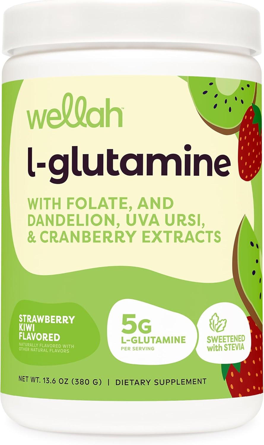 L-Glutamine Powder Unflavored (50 Servings) – 5G L-Glutamine per Serving, Sweete