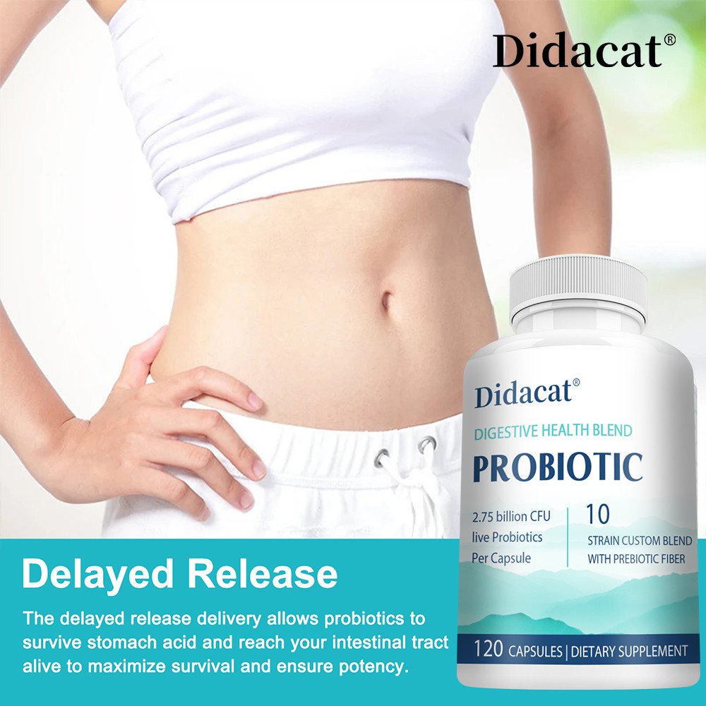 Probiotic Blend For Digestive Health Promote Bowel Regularity Gut Health 120