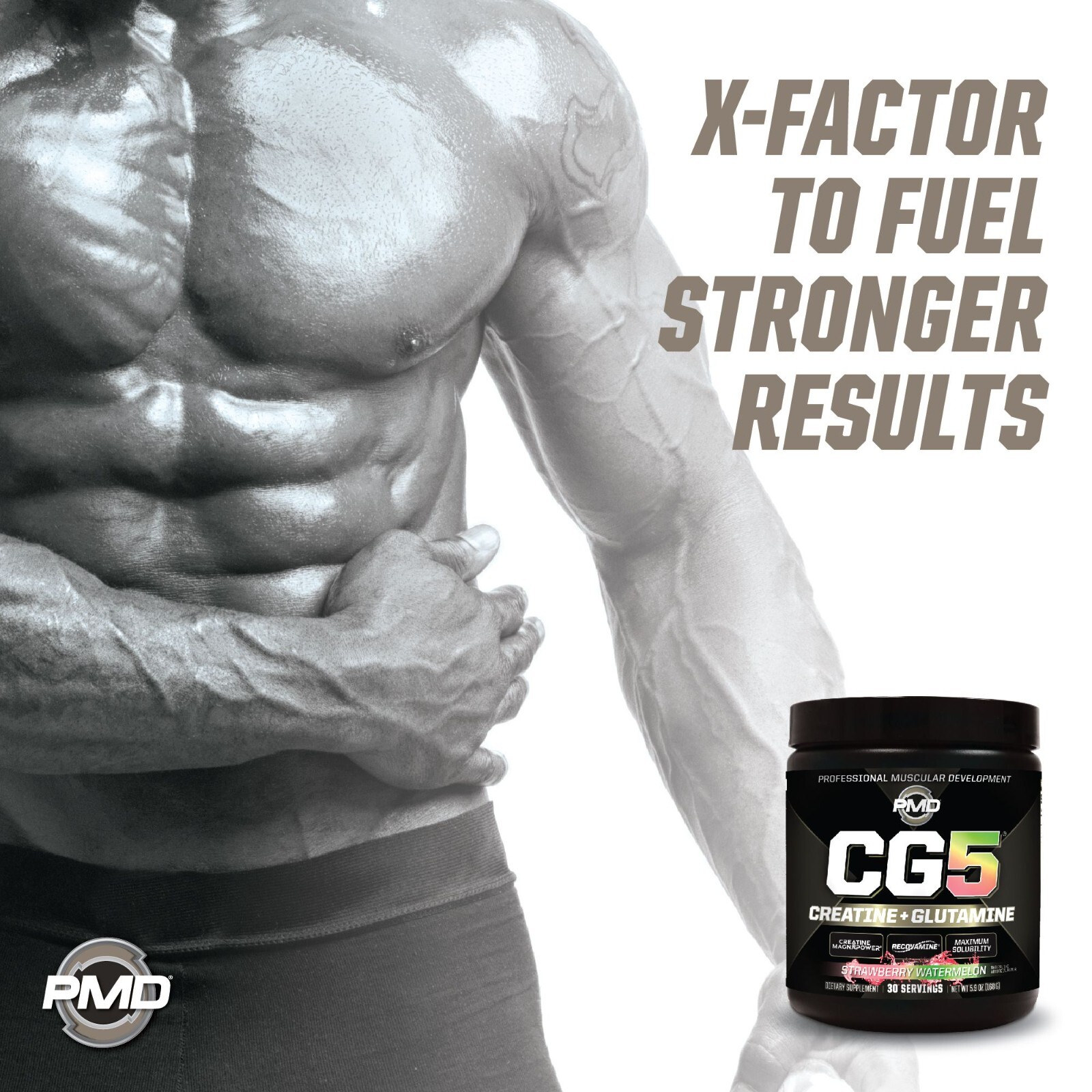 CG5 – Creatine/Glutamine Powder – Strength, Power & Recovery 30 servings