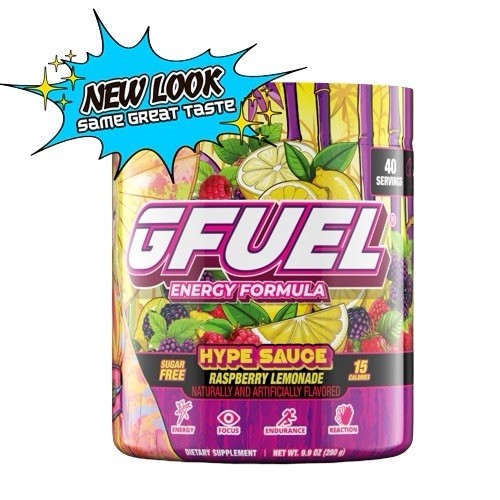 GFuel Hype Sauce 2.0 Energy Drink Powder Pre Workout Caffeine For Gaming Exp5/27