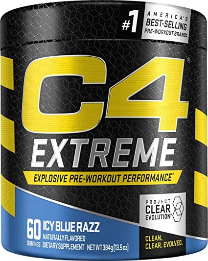Cellucor C4 Extreme Pre Workout Powder | Sugar Free | 30 Servings or Xtend BCAA