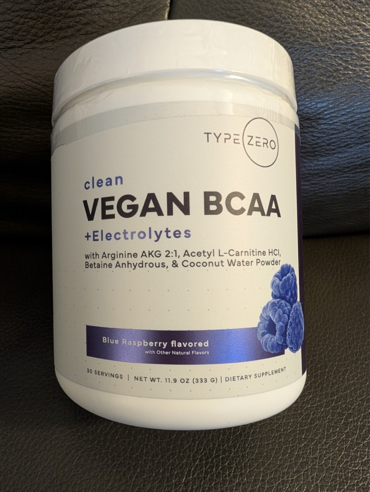 Type Zero Amino Burn – Vegan BCAA + Clean Pre Workout Powder with Arginine AKG