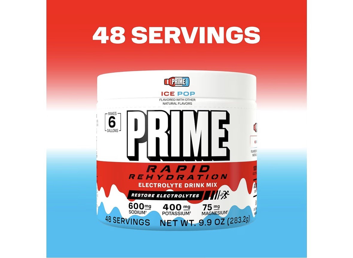 Prime Rapid Hydration Electrolyte Powder – Sugar Free Hydration Drink Mix